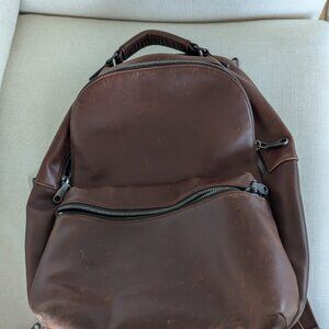 Shinola Leather Backpack